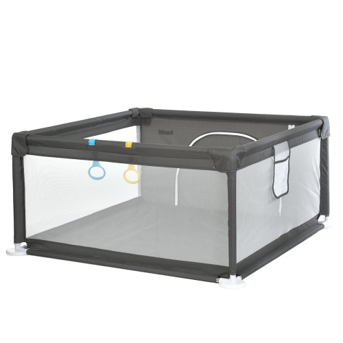 Намет-манеж Bambi MR 1339-G (61*123*123 см, ширина з ніжками 132 см, тканина: Oxford 150D, 2 ручки, вхід із застібкою-блискавкою, поліестер, сірий) фото 3