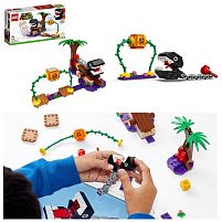Картинка  Конструктор LEGO Super Mario™ Зустріч у джунглях із кусакою на ланцюгу. Додатковий рівень.  (71381) магазин cd-market