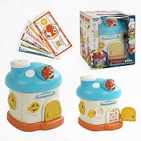 Сейф 11002 D підсвічування, мелодія, звуки, пін-код, відбиток пальця, в коробці