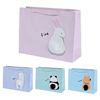 Пакет подарунковий паперовий S "Tail" 19.5*14.5*8.5см Stenson R95021-S