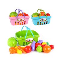 Кошик з овочами 5354 3 кольори, "Technok Toys"