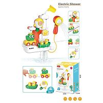 Гра для ванни 8366-227 A автоматична подача води, заводний механізм, ракета-свисток, млини, гідроізоляція, на батарейках, присоски, в коробці