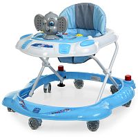 Ходунки дитячі Bambi M 3167 (58*63*73,5 см., колеса: 7 шт.*6 см, стопори: 2 шт., регулювання висоти, музика, ігрова панель, світло)