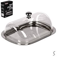 Маслянка з акриловою кришкою 12.5*16*5.5см Stenson R99949