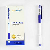 Ручка C 60824/PS-2318 ЦІНА ЗА 12 РУЧОК В УПАКОВЦІ, гелева, синя паста