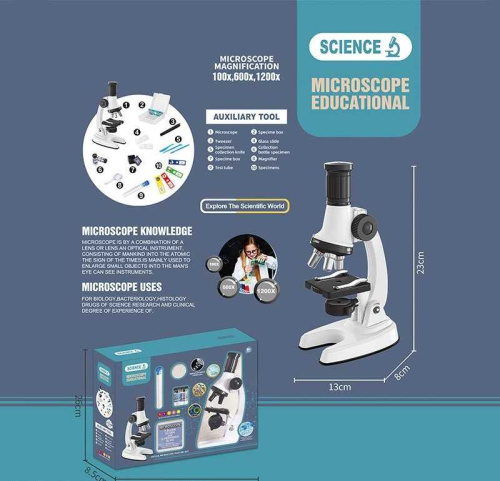 Мікроскоп 2227 A в коробці