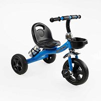 Велосипед дитячий триколісний Best Trike BS-11620 (колеса: переднє Ø10"/задні Ø8"/EVA, рама сталь, кошик, тримач з пляшкою, до 25 кг)