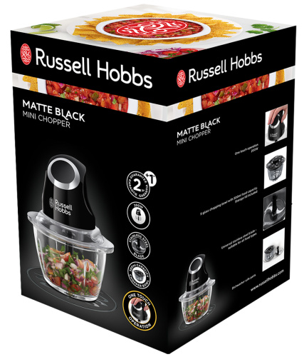 Картинка  Подрібнювач Russell Hobbs  Matte Black (24662-56) от магазина cd-market фото 7
