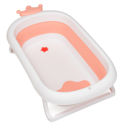 Ванночка для купання немовлят El Camino ME 1105 CROWN Coral Powder фото 2