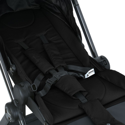 Коляска дитяча прогулянкова El Camino ME 1183 RIVIERA Jet Black (універсальна, 2в1) фото 10