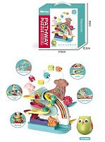 Логічна гра 688-34 "Парк розваг", магнітна гра, гра з кулькою, пальчиковий лабіринт, трек, в коробці
