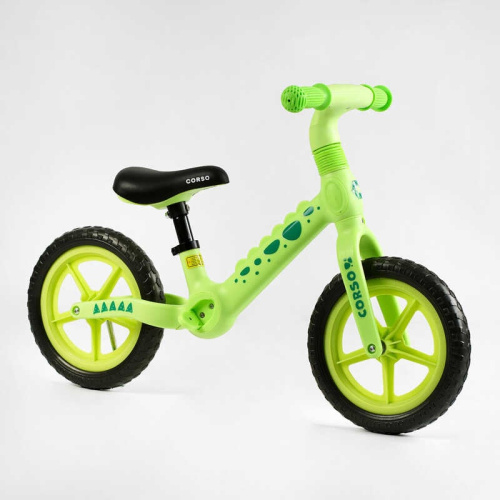 Біговел (велобіг, ранбайк, балансбайк) Corso 12" Sprint CS-12716 (двоколісний, колеса: Ø12"/EVA, рама: нейлон, до 25 кг)