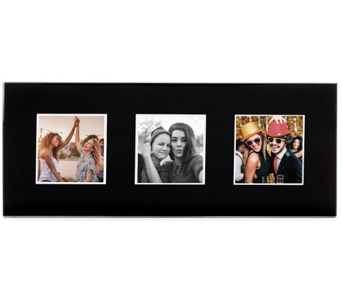 Картинка  Фоторамка INSTAX TRIPLE SQUARE GLASS FRAME (70100139553) от магазина cd-market