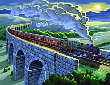 Картинка  Набор для творчества Sequin Art PAINTING BY NUMBERS SENIOR Overnight Sleeper SA0428 магазин cd-market
