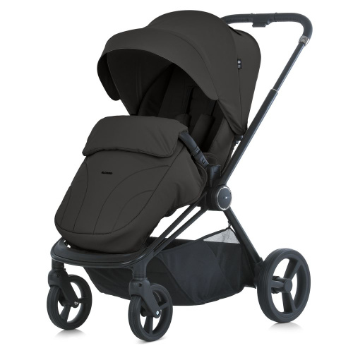 Коляска дитяча прогулянкова El Camino 2в1 ME 1091-1 PERSONA Total Black (універсальна, 2в1) фото 5