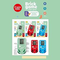 Тетрис 158 C-9 3 кольори, 23 гри, звук, на листі, ВИДАЄТЬСЯ ТІЛЬКИ МІКС ВИДІВ