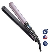 Картинка  Выпрямитель Remington  SLEEK & CURL EXPERT, 10 настроек, 15 сек., Turbo Boost, сиреневый/черный (S6700) магазин cd-market