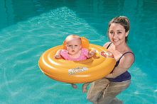 Коло дитяче надувне для плавання BestWay 32096 (Ø69см, розмір тип XXS, трусики, спинка, 1 камера, вік 0+, до 15 кг)