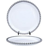 Блюдо порцеляна "Pearls" 10" (25.4см) Stenson MC6157