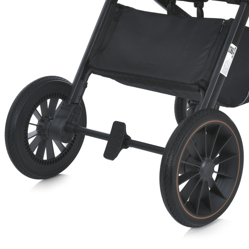 Коляска дитяча прогулянкова El Camino ME 1100-1 ERA Black Ink (універсальна, 2в1) фото 9