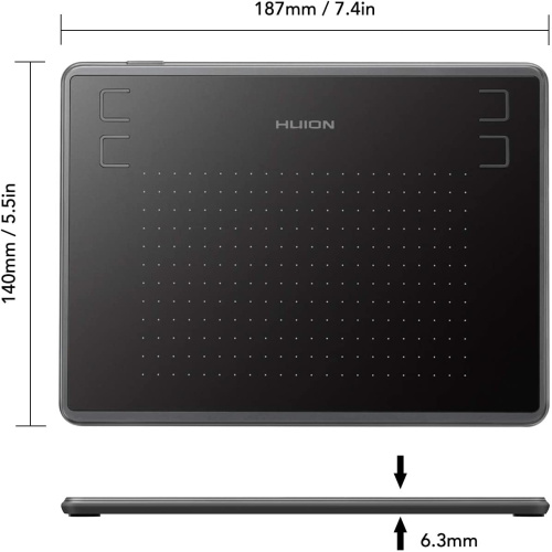 Картинка  Графический планшет Huion H430P (H430P_HUION) от магазина cd-market фото 15