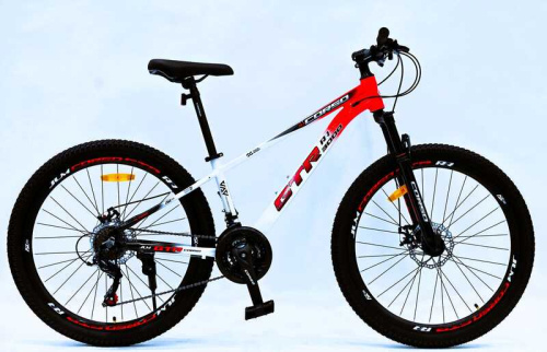 Велосипед двоколісний спортивний Corso GT-68095 «GTR-3000» (колеса Ø26"/гума, рама: 13"/алюміній, швидкостей: 21, обладнання Shimano)