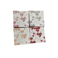 Пакет подарунковий паперовий M "Heart" 26*32*12см Stenson R98562-M