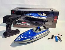 Катер на радіокеруванні MX-0058-1 акумулятор 3.7 V, USB-кабель, пульт керування на батарейках, водонепроникний, в коробці