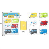 Набір пискавок YRB 07 6 фігурок, гумові, в пакеті