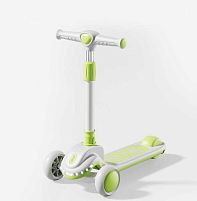 Самокат триколісний Skyper B-1926/08 (колеса: передні Ø4.92"/заднє Ø3.15"/PU, рама: пластик/складна, підсвітка, до 25 кг)