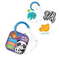 Картки на кільці "Кольори. Тварини" /укр/ - VT2000-01 "Vladi Toys"