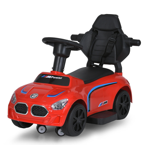 Каталка-толокар Bambi M 5785-3 (колеса: Ø5.31"/пластик, батьк. ручка, страхувальний бампер, сидіння: пластик, музика, до 23 кг) фото 5