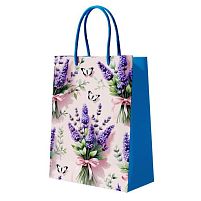Пакет подарунковий паперовий M "Lavender" 18*23*10см Stenson GL-006LAM-M