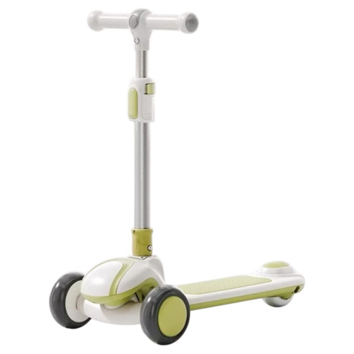 Самокат триколісний Skyper RJ-0194/83 (колеса: передні Ø4.92"/заднє Ø3.15"/PU, рама: пластик/складна, підсвітка, до 25 кг)