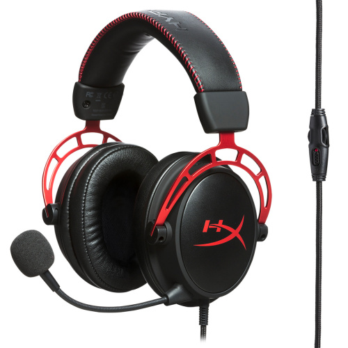 Картинка  Гарнитура игровая HyperX Cloud Alpha (HX-HSCA-RD/EE) от магазина cd-market