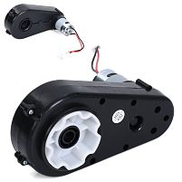 Редуктор колеса в зборі з мотором для дитячого електромобіля Bambi Racer M 6312-GEAR BOX (24V, RPM12000, 200W, отвір під вісь: Ø12 мм, ↔18,5 см)