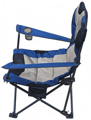 Розкладне крісло CD-Market CDM-1 «Карпати Люкс» (70*80*104 см., наповнювач: поролон 2 см., підлокотники, чохол, до 120 кг., регульована синка) фото 8