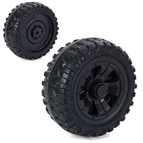 Колесо для дитячого електромобіля Bambi Racer M 6295-F-EVA WHEEL (переднє, Ø27 см, ↔11 см, EVA, адаптер під редуктор)
