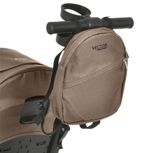 Велосипед дитячий триколісний El Camino ME 1162-1 VECTOR Beige Praline (колеса: передні Ø26 см, задні Ø23 см, батьківська ручка, фара) фото 17