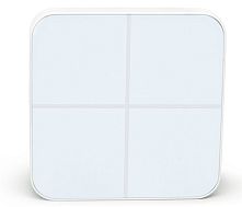 Картинка  Умная кнопка Aeotec WallMote Quad, Z-Wave, DC 5V Li-Ion, 4 кнопки, 16 сценариев, белая (ZW130) магазин cd-market