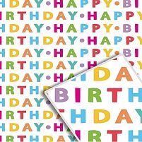 Папір пакувальний крейдований "Свято на білому" 70*100см 10л/уп Stenson 1040БЛ