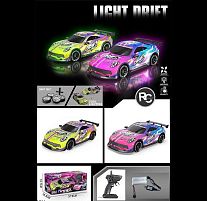 Машина на радіокеруванні DH 666-83 E 2 види, акумулятор 7.4 V, пульт 2.4 Ghz, підсвічування, додаткові колеса, викрутка, в коробці