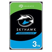 Картинка  Жорсткий диск Seagate 3.5" SATA 3.0 3TB 5400 256MB SkyHawk (ST3000VX009) магазин cd-market