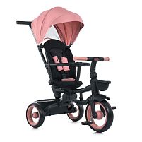 Велосипед дитячий триколісний Turbotrike MT 1038 Peach Fuzz (колеса: EVA, рама: метал, батьківська ручка, нахил спинки, ремінь, бампер, до 30 кг)