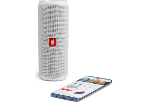 Картинка  Акустическая система JBL Flip 5 White (JBLFLIP5WHT) от магазина cd-market фото 3