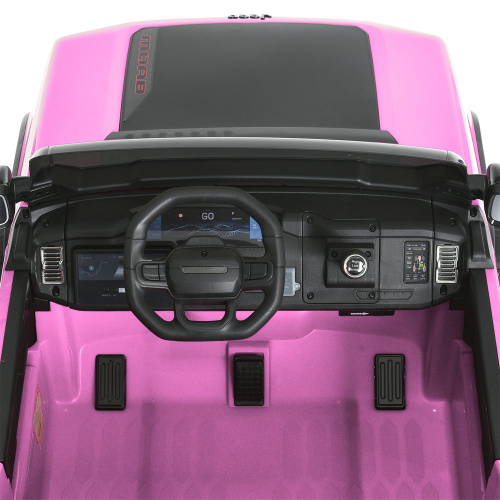 Електромобіль дитячий Bambi Racer JJ2500EBLR-8(24V) «Jeep» (колеса Ø10.6/EVA, акк: 24V/7Ah, мотор: 2*24V/25W, до 6 км/г, до 50 кг) фото 5