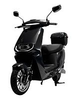 Картинка  Електроскутер Aima GTX Black (колеса: Ø12", акб: 72V/30Ah/Li-ion/з'ємна, мотор: 2000W, пробіг на одному заряді до 80 км, до 70 км/год, чорний) магазин cd-market