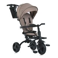 Велосипед дитячий триколісний Turbotrike MT 1055 Beige (колеса: переднє 10"/EVA, заднєє: 8"/EVA, рама: метал, батьк. ручка, нахил спинки, до 30 кг)