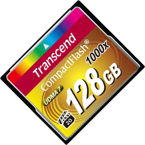 Картинка  Карта пам'ятi Transcend 128GB CF 1000X (TS128GCF1000) от магазина cd-market