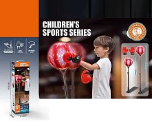 Боксерський набір 777-779 AD підсвічування, максимальна висота - 123 см, рукавички, насос, в коробці